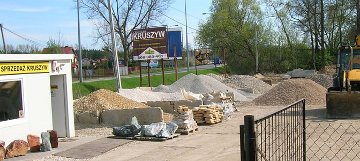 Punkt sprzedaży kruszyw